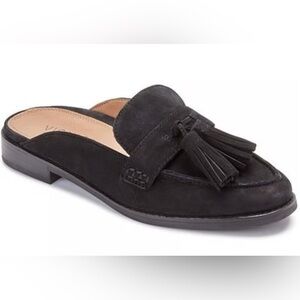 Vionic Black Tassel Loafers